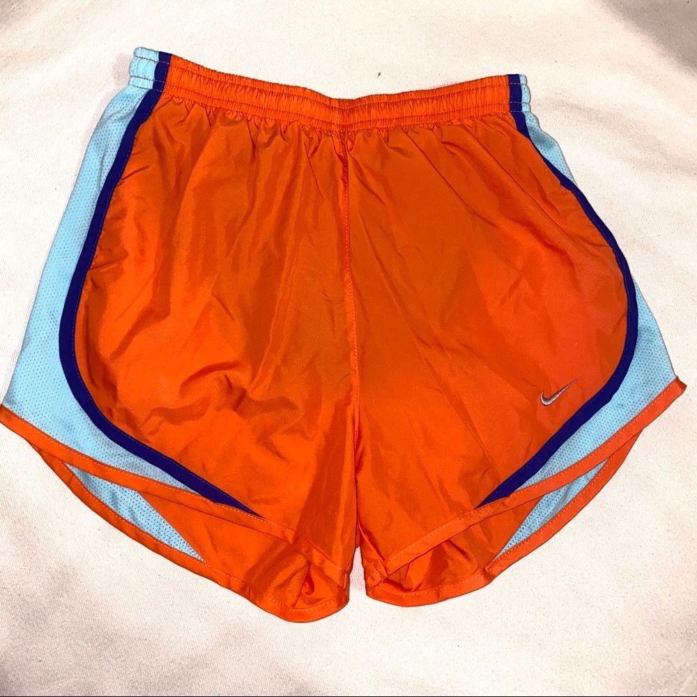 Nike Tempo Running Short - Orange & Blue